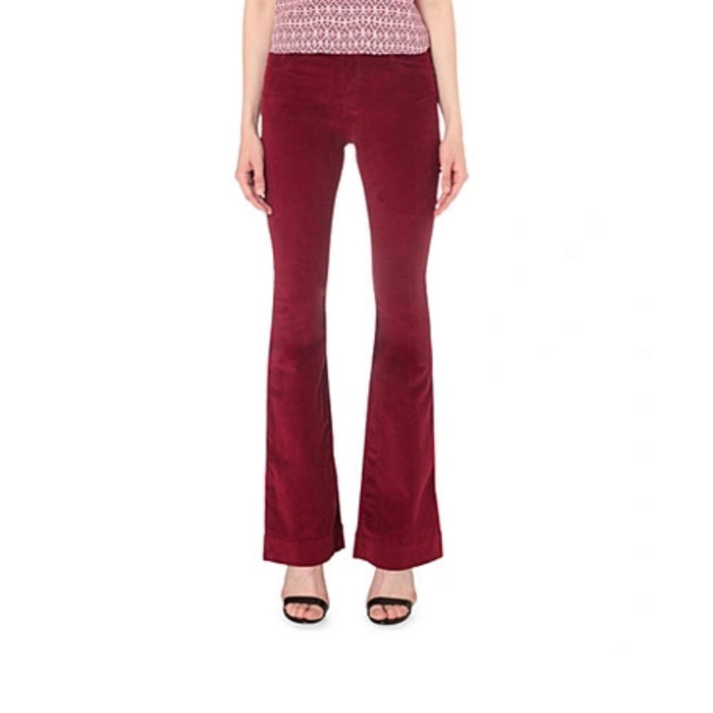 Maje Paris Flared Corduroy Jeans - Picture 1 of 5